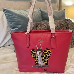 Large Coach tote for sale
